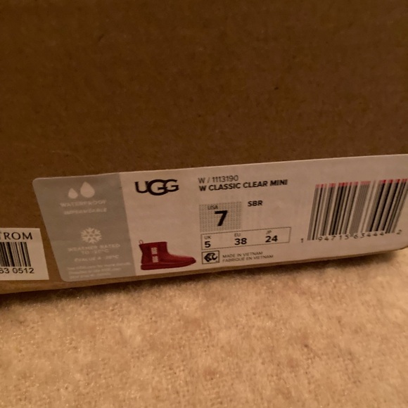 UGG Red Boots from Nordstrom - Picture 3 of 3